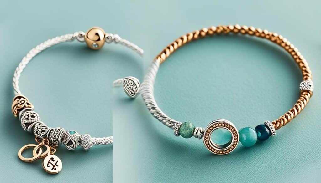 Freundschaftsarmband und Symbolischer Ring