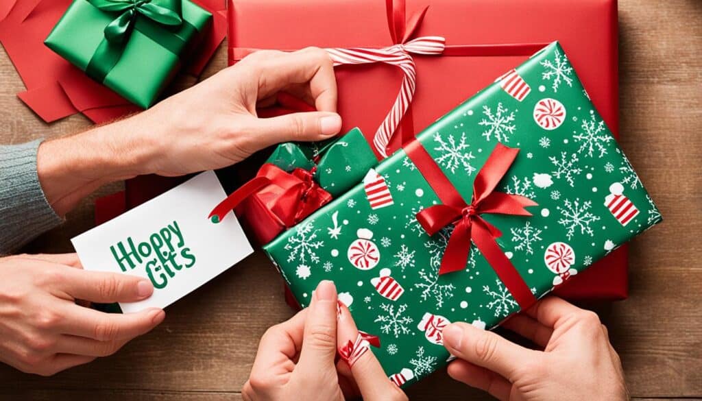 Optimale Geschenkverpackung entfalten