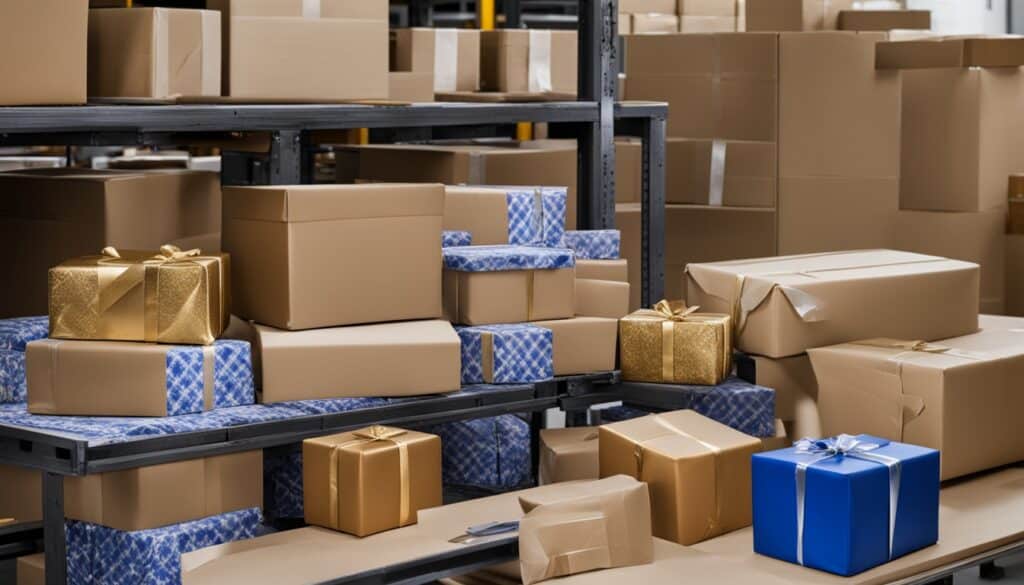 Sicherer Geschenkeversand