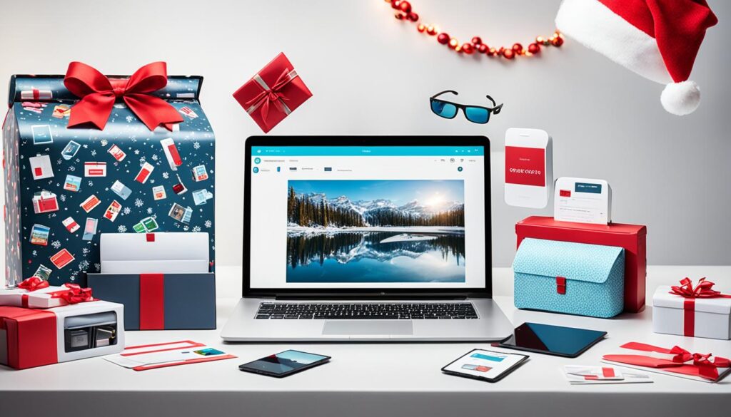 Technologie und Geschenkeversand