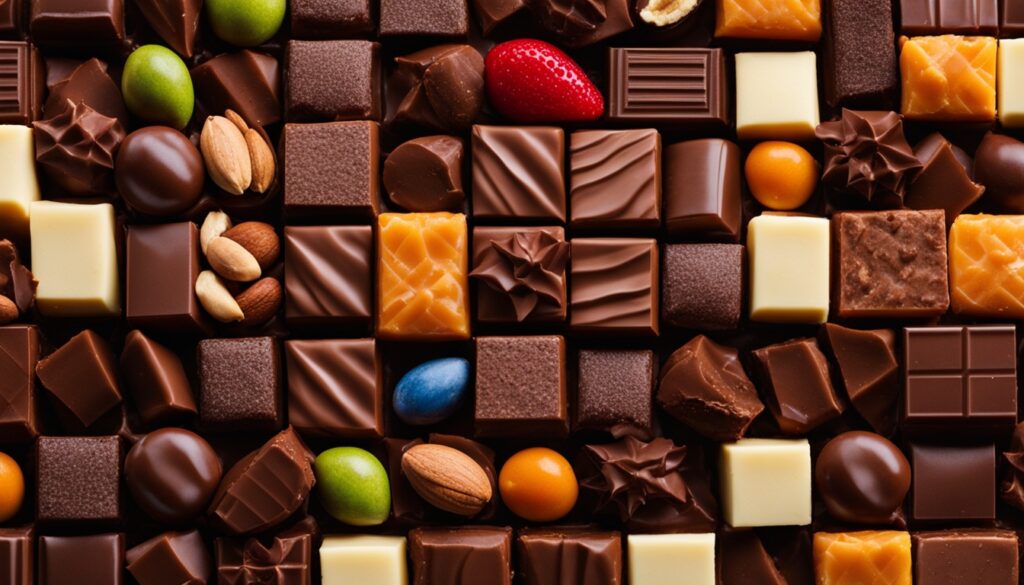 beliebte Tafelsorten für Pralinengeschenke