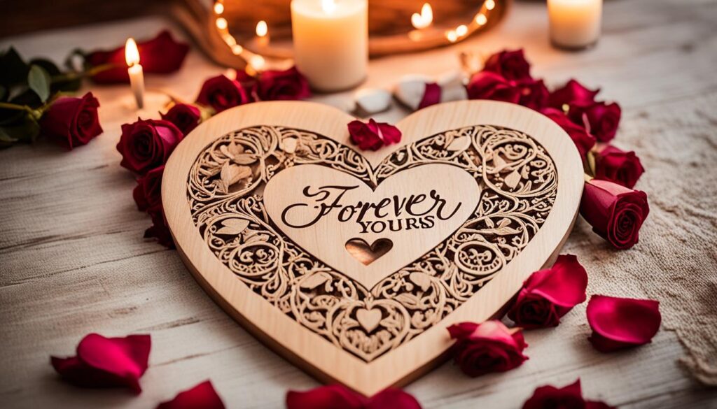 holzherz mit gravur zum valentinstag