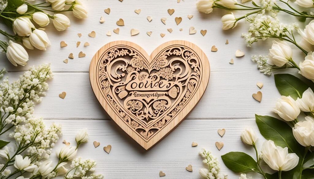 holzherz mit gravur zum valentinstag