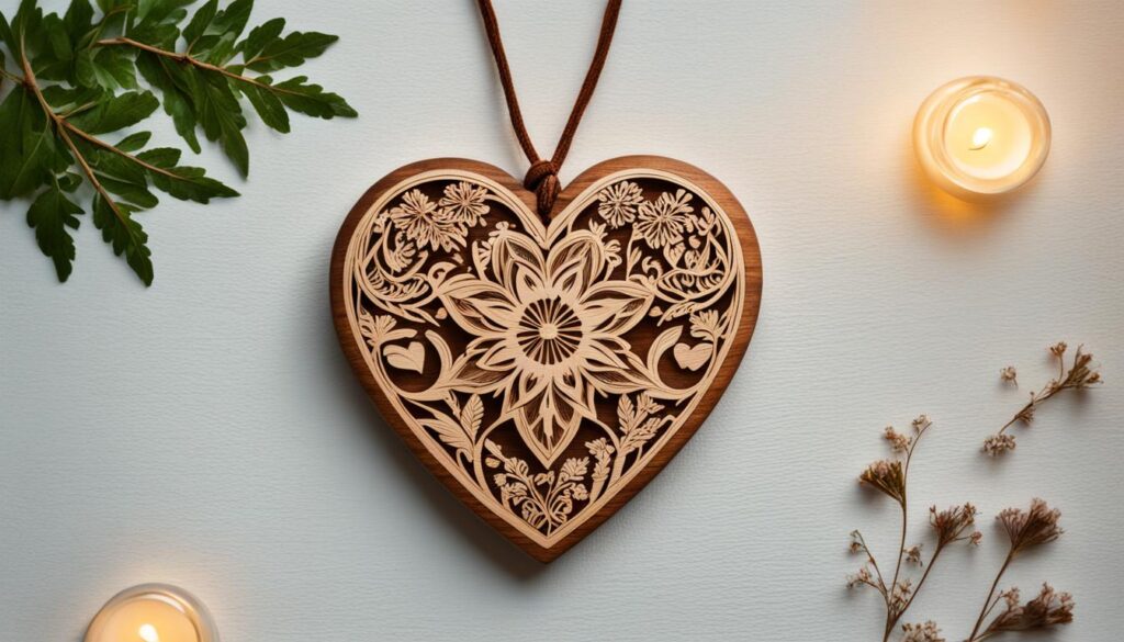 holzherz mit gravur zum valentinstag