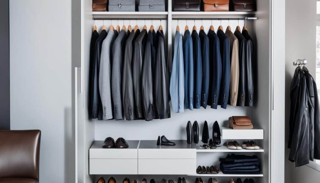 stilvolle Garderobe