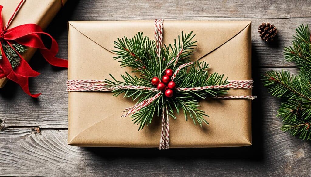 umweltfreundliche geschenkverpackung