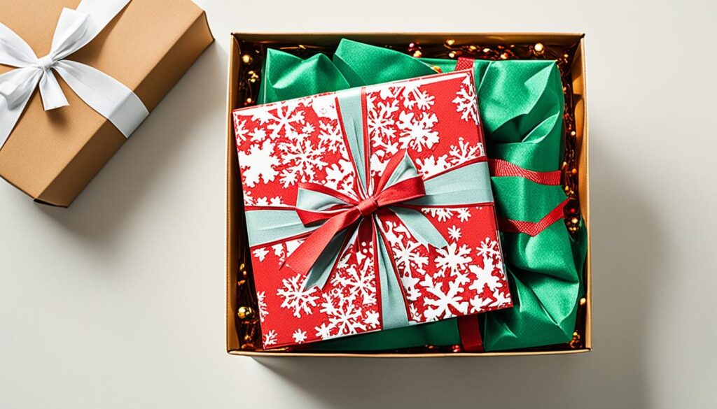 wiederverwendbare geschenkverpackung